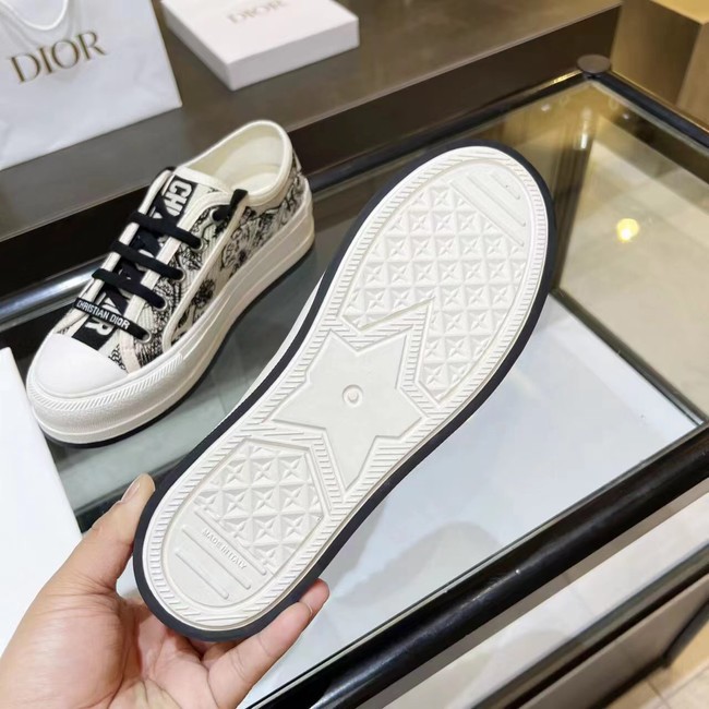 Dior WALK N DIOR PLATFORM SNEAKER heel height 5CM 93138-4