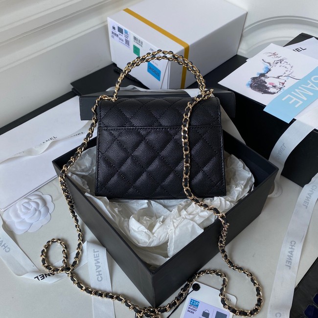 CHANEL CLUTCH WITH CHAIN AP3237 black