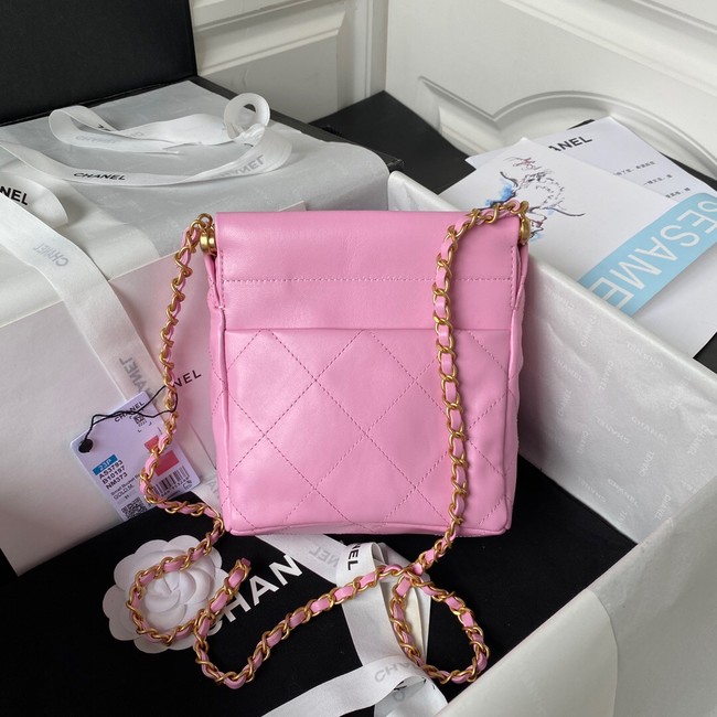 Chanel SMALL BUCKET BAG AS3793 PINK