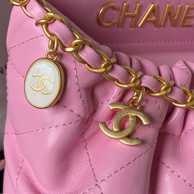 Chanel SMALL BUCKET BAG AS3793 PINK