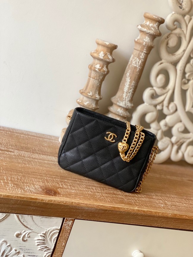 Chanel Shoulder Bag AS3830 black