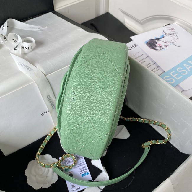 Chanel Shoulder Bag AS3919 green