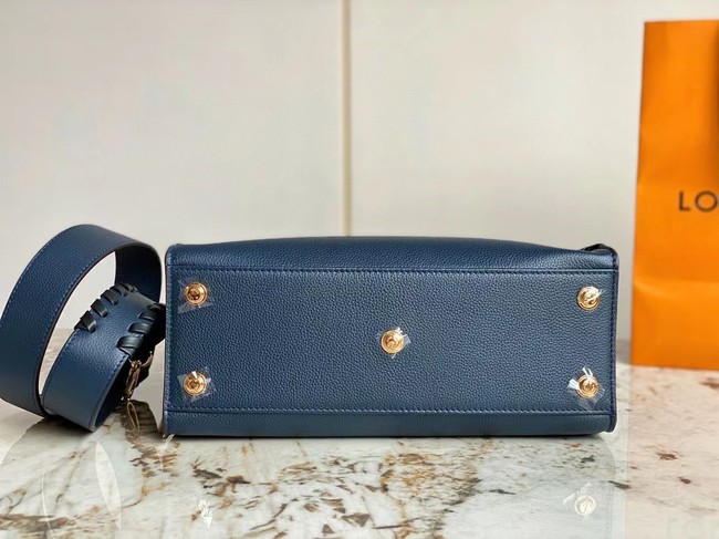 Louis Vuitton On My Side MM M21569 Navy Blue