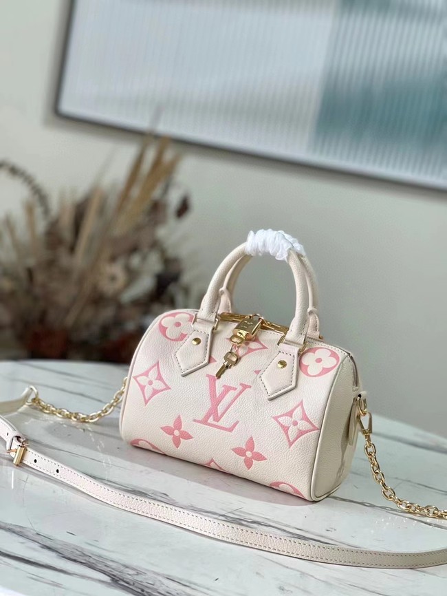 Louis Vuitton Speedy Bandouliere 20 M46397 Rose Trianon Pink