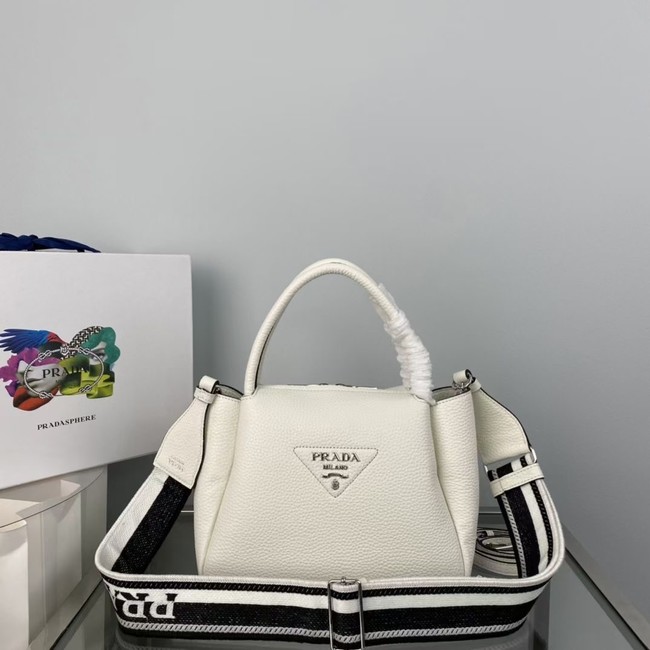 Prada Calf leather bag 1BC145 white