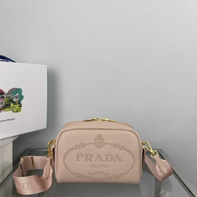 Prada Medium leather bag 1BH187 light pink