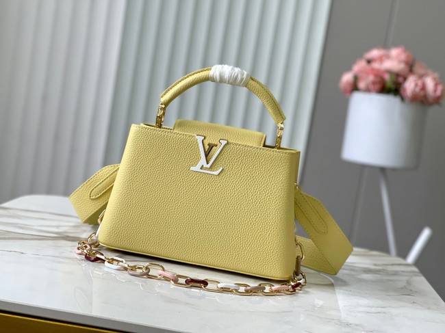 Louis Vuitton Capucines BB M21641 yellow