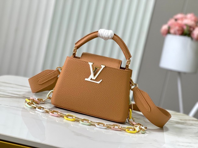 Louis Vuitton Capucines Mini M21798 Hazelnut Brown