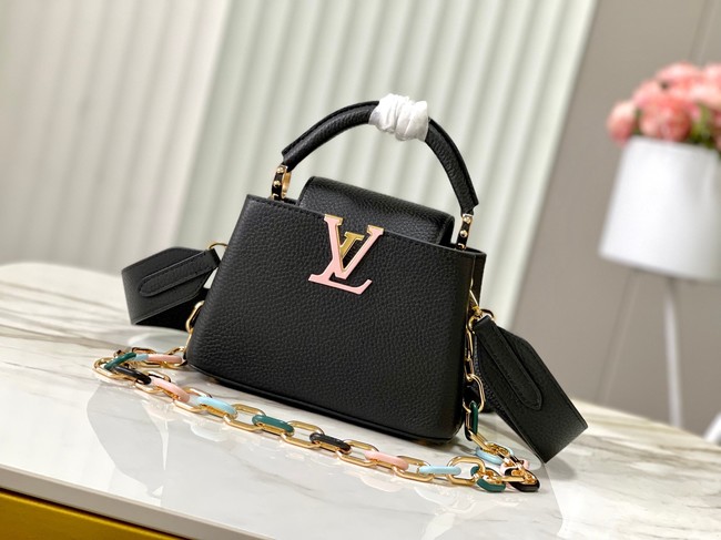 Louis Vuitton Capucines Mini M21798 black