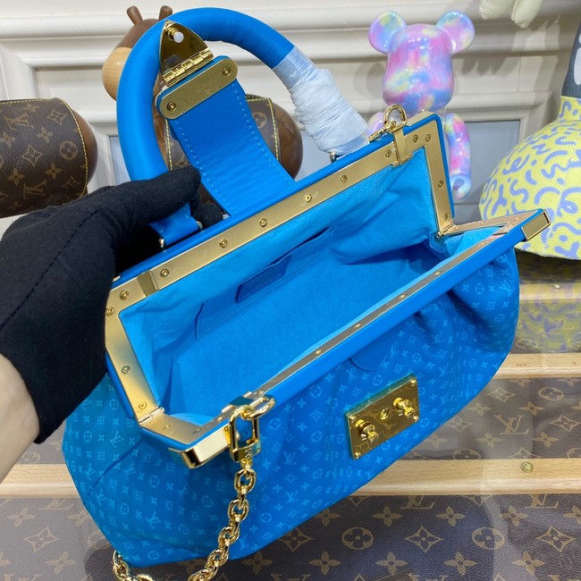 Louis Vuitton Monogram Clutch M22327 blue