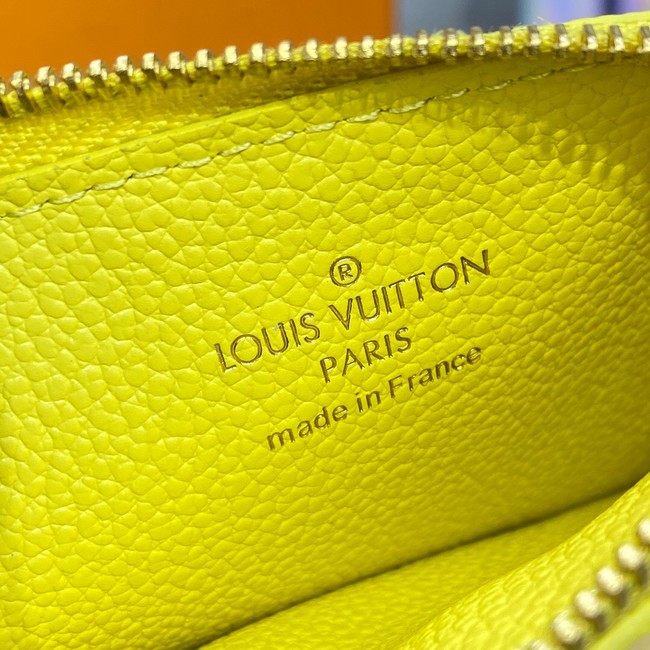 Louis Vuitton Romy Card Holder N81880 Yellow