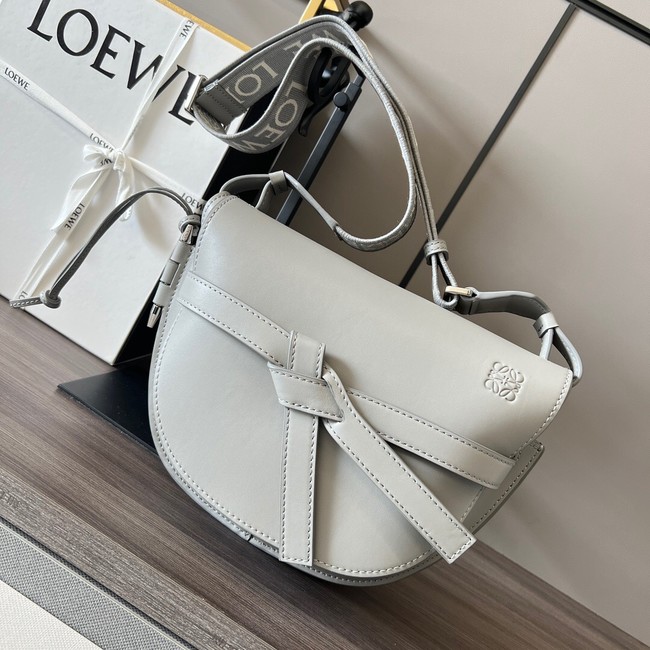 Loewe Crossbody Bags Original Leather 11821 light gray