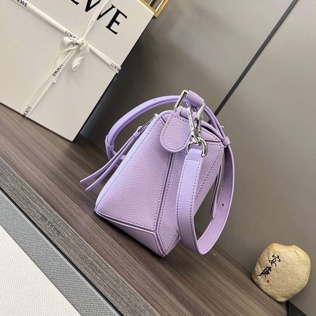 Loewe Puzzle Bag Leather 1209 purple