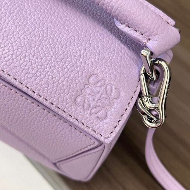 Loewe mini Puzzle Bag Original Leather 6223 purple