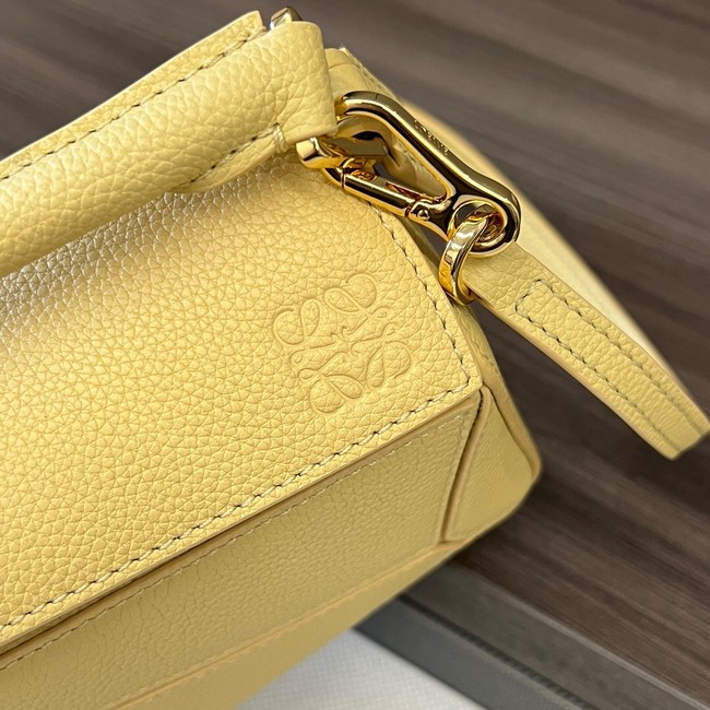 Loewe mini Puzzle Bag Original Leather 6223 yellow