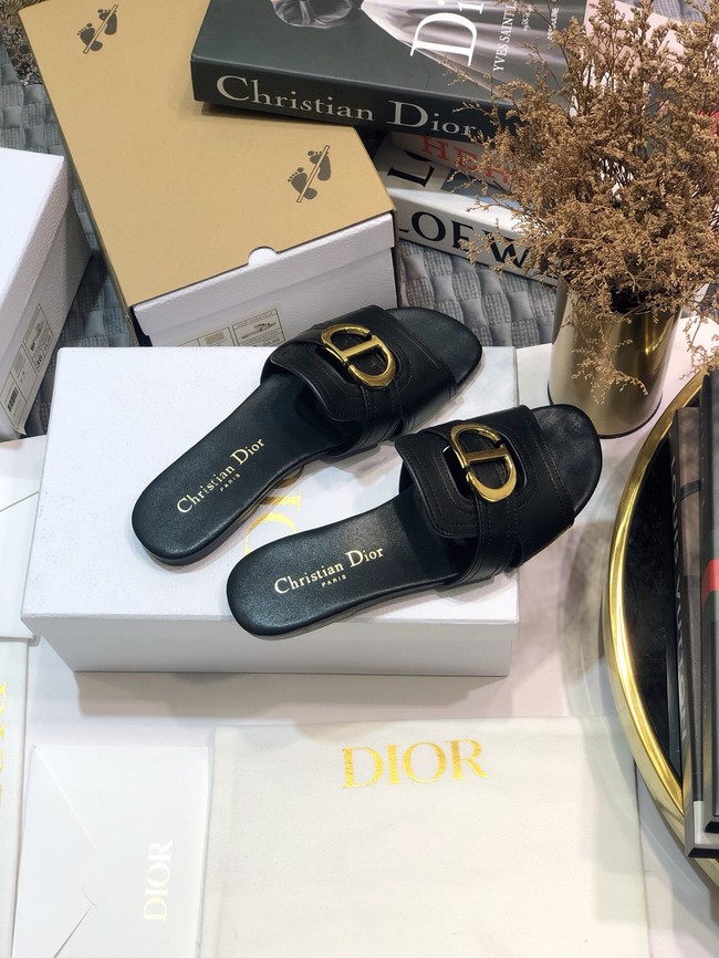 DIOR OR 30 MONTAIGNE HEELED SLIDE 93232-5