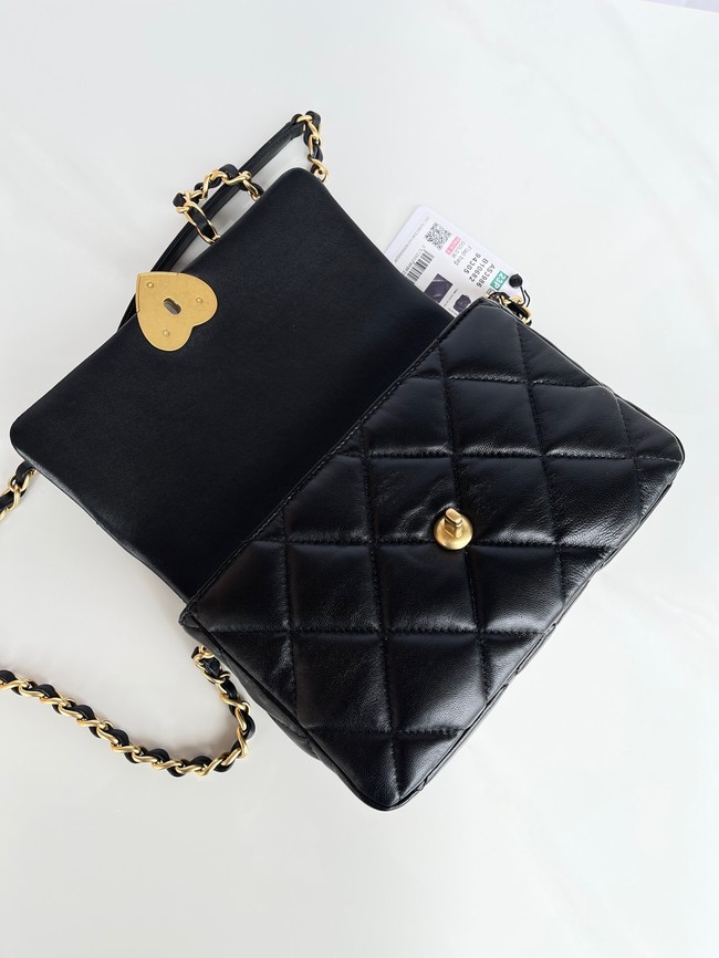 Chanel MINI FLAP BAG AS3986 black