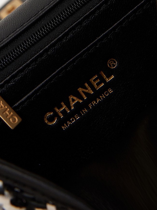 Chanel FLAP BAG AS3767 BLACK