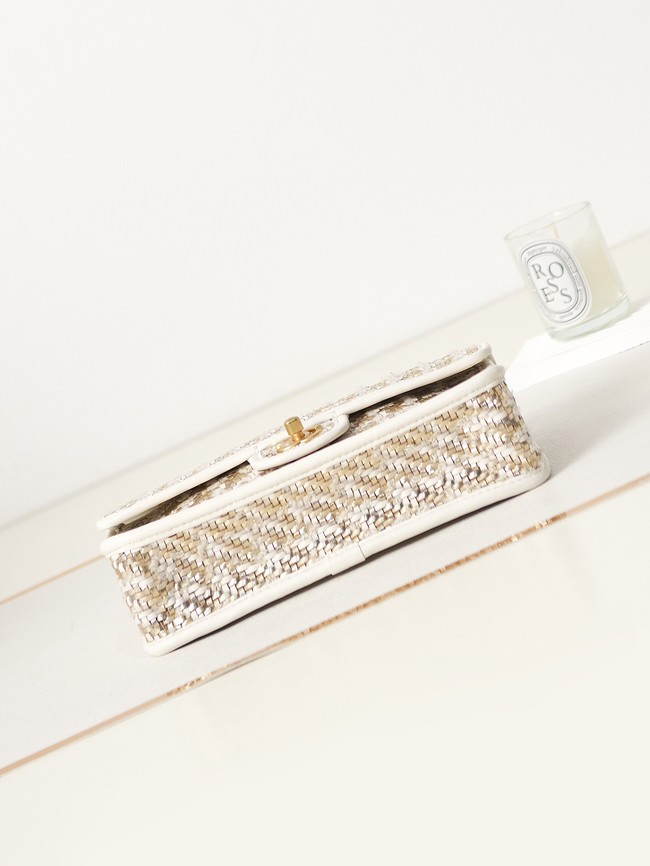 Chanel FLAP BAG AS3767 WHITE