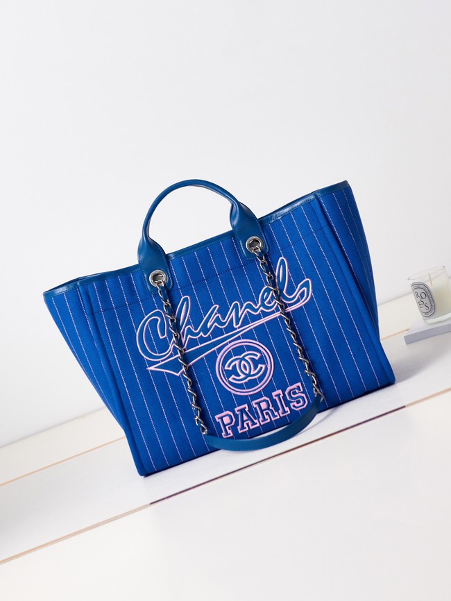 Chanel LARGE SHOPPING BAG B66941 BLUE