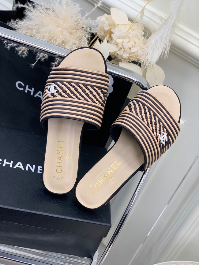 Chanel slippers Calfskin 93261-1