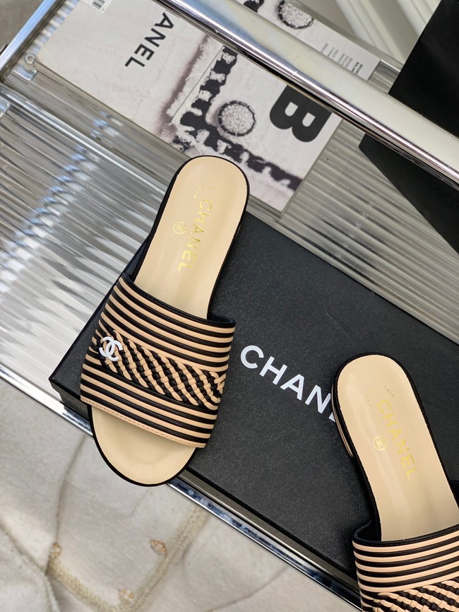 Chanel slippers Calfskin 93261-1