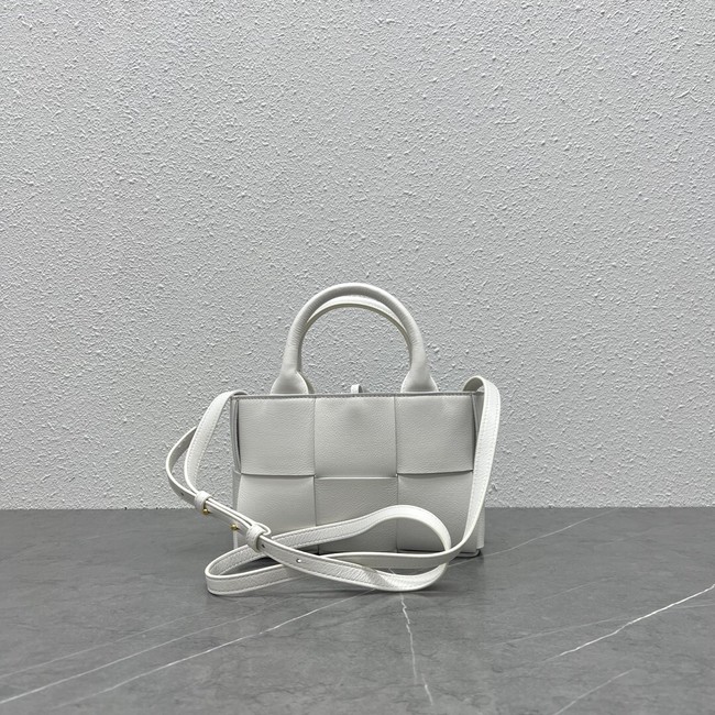 Bottega Veneta Candy Arco Tote Bag 729029 white