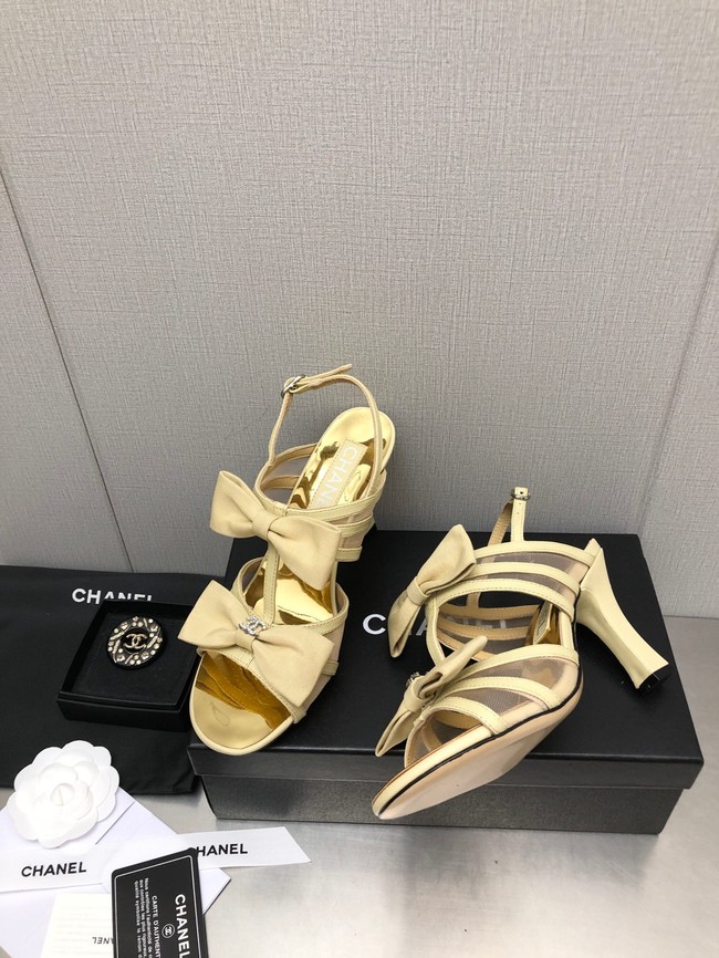 Chanel SANDAL Calfskin heel height 8CM 93263-2