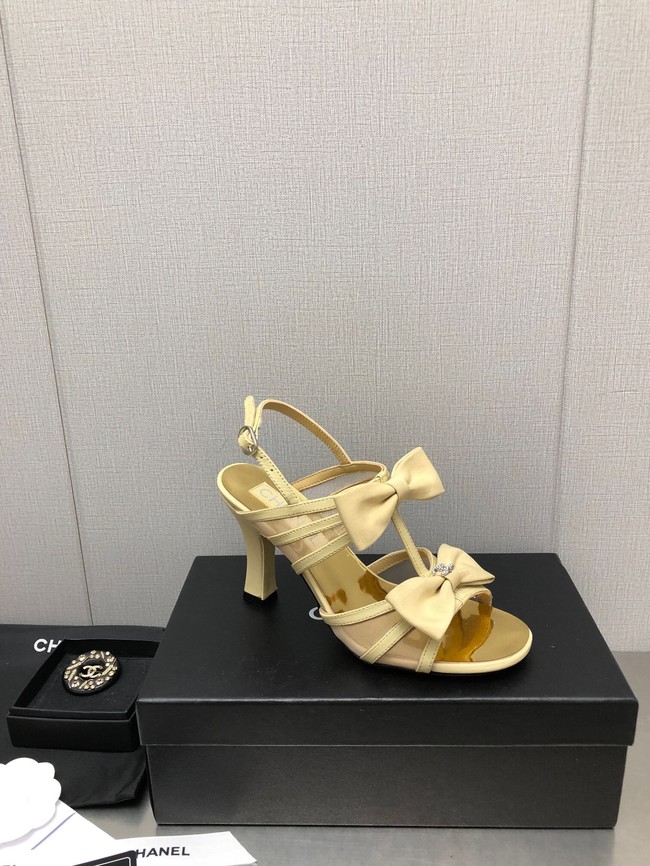 Chanel SANDAL Calfskin heel height 8CM 93263-2