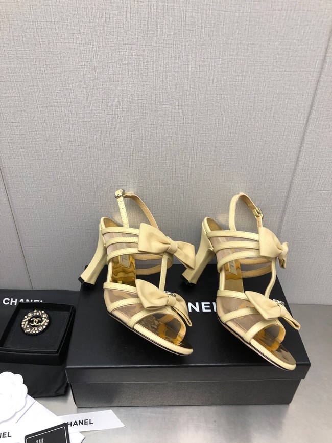 Chanel SANDAL Calfskin heel height 8CM 93263-2