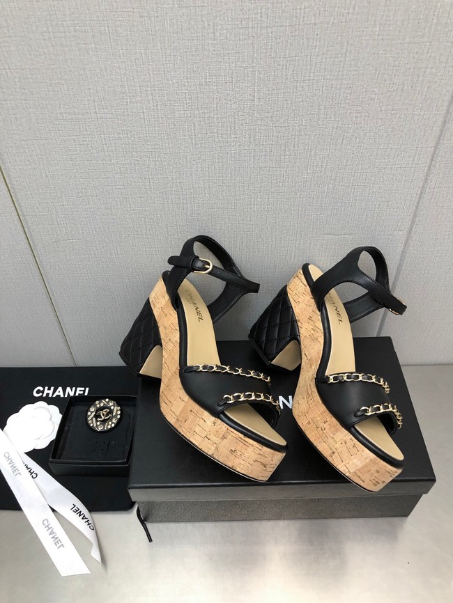 Chanel Womens sandal heel height 10.5CM 93318-1