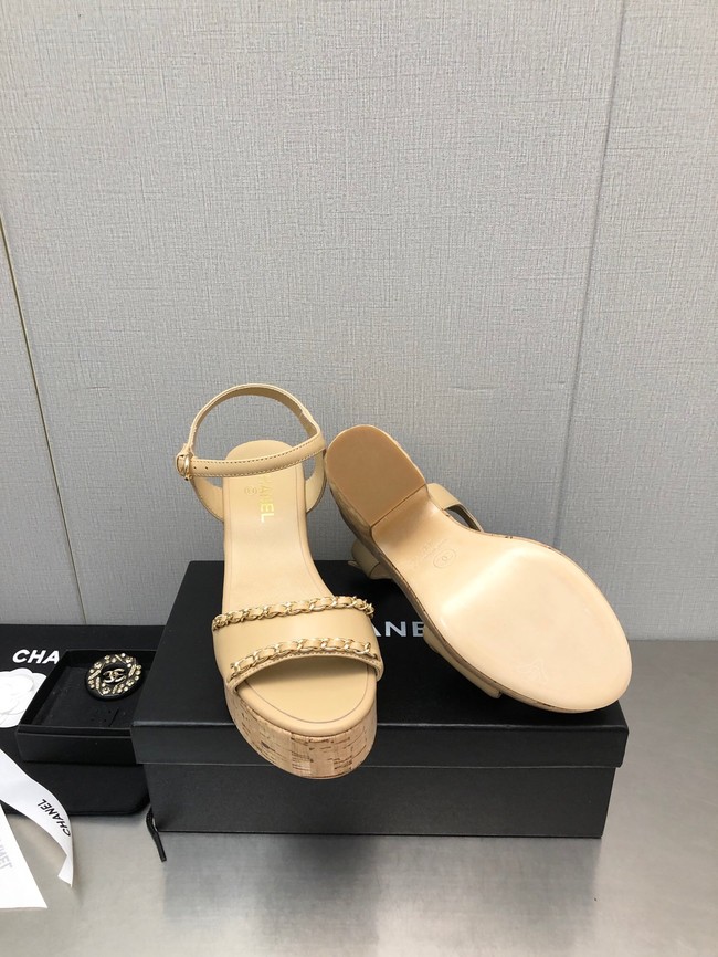 Chanel Womens sandal heel height 10.5CM 93318-3