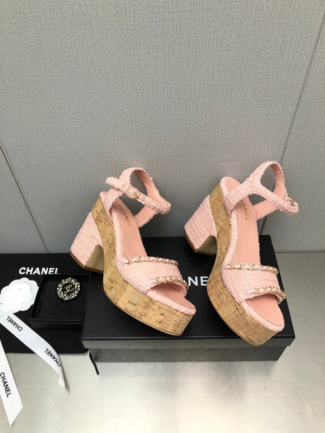 Chanel Womens sandal heel height 10.5CM 93318-5