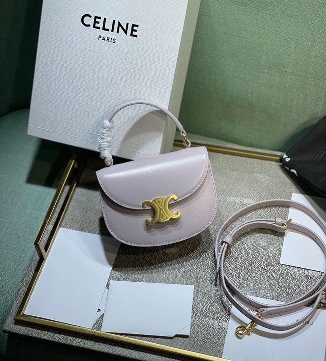 Celine TEEN BESACE TRIOMPHE IN SHINY CALFSKIN 110412 pink