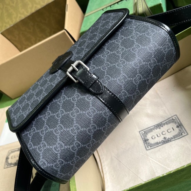 Gucci GG messenger bag with Interlocking G 745679 black