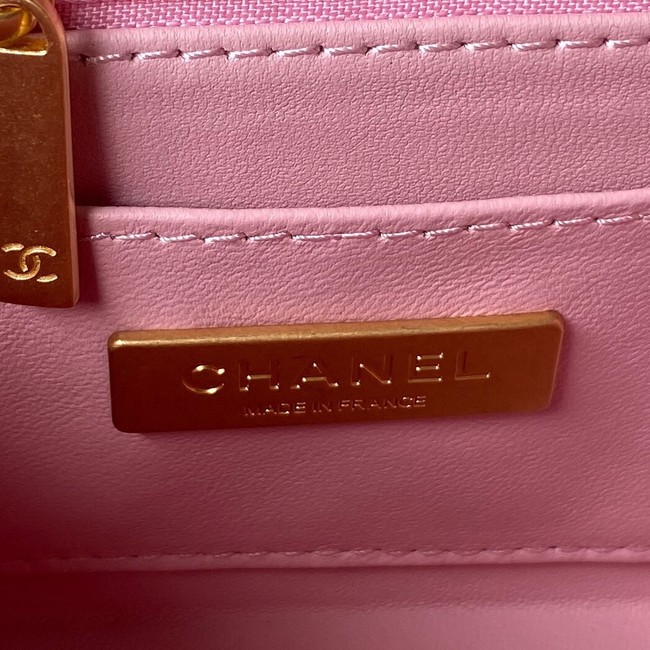 CHANEL SMALL VANITY CASE AS3973 pink