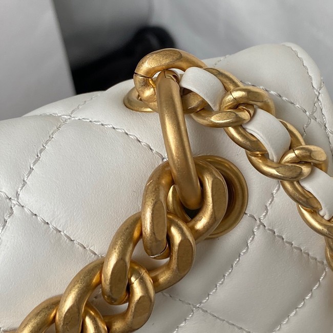 Chanel SMALL FLAP BAG AS4051 WHITE