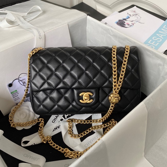 Chanel SMALL FLAP BAG AS4064 black