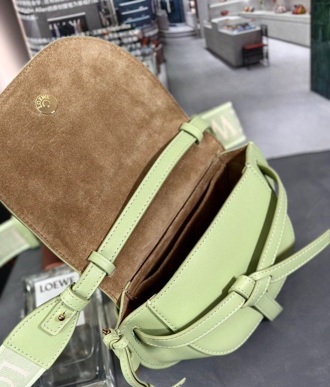 Loewe small Crossbody Bags Original Leather 55662 light green