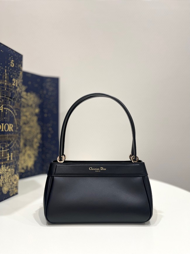 MEDIUM DIOR KEY BAG Black Box Calfskin M1843O