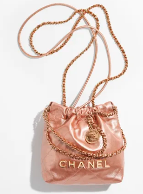 CHANEL 22 MINI HANDBAG AS3980 Copper