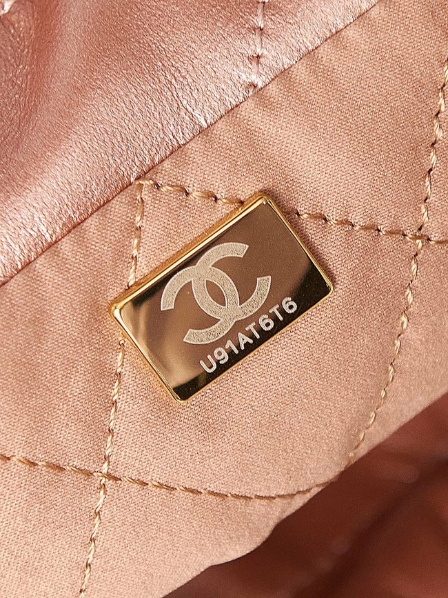 CHANEL 22 MINI HANDBAG AS3980 Copper