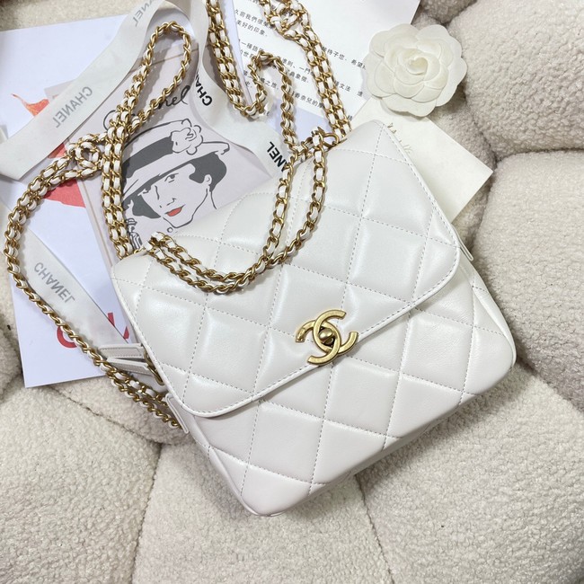 Chanel BACKPACK AS3884 white