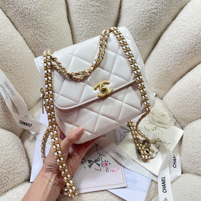 Chanel BACKPACK AS3884 white