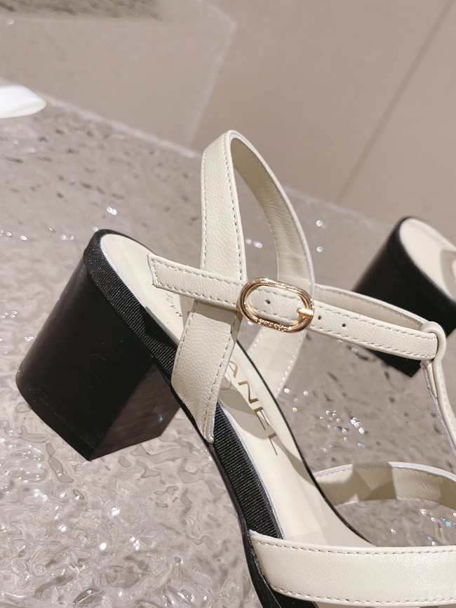 Chanel sandal heel height 5.5CM 93350-3