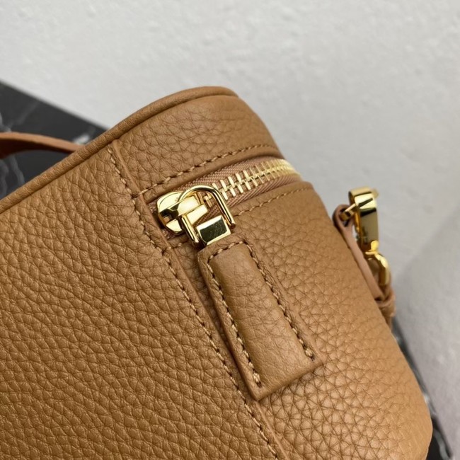 Prada Leather mini-bag 1BH202 Caramel