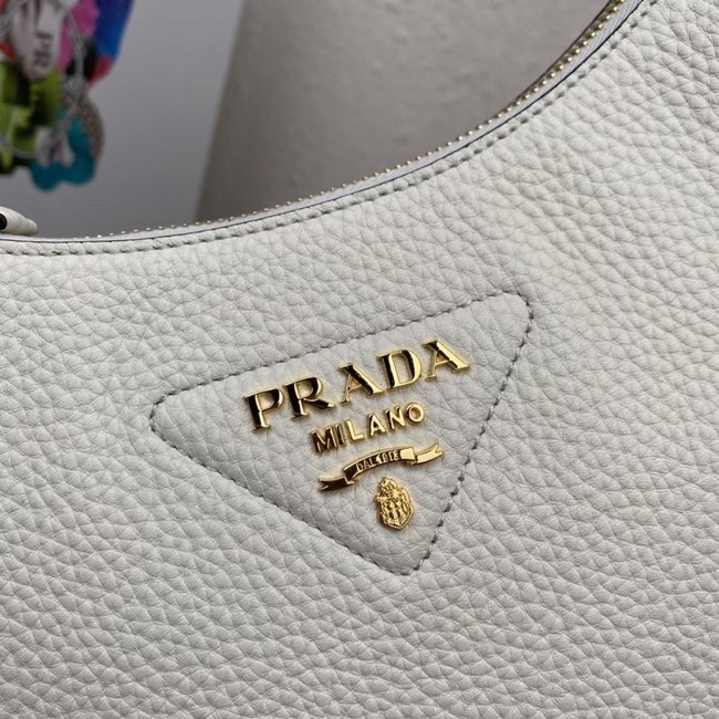 Prada Leather shoulder bag 1BC178 white