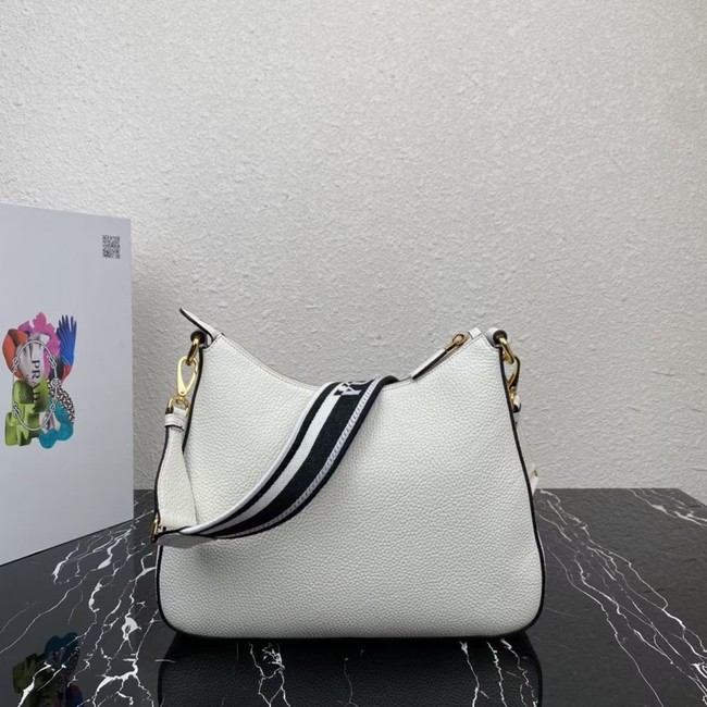 Prada Leather shoulder bag 1BC178 white