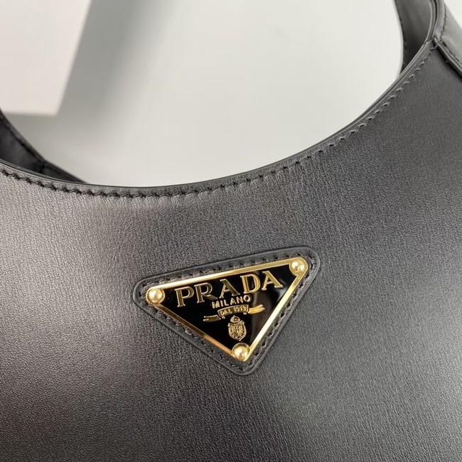 Prada Leather shoulder bag 1BC179 black