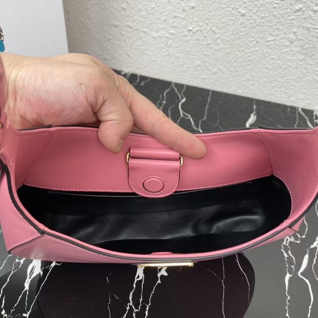 Prada Leather shoulder bag 1BC179 pink